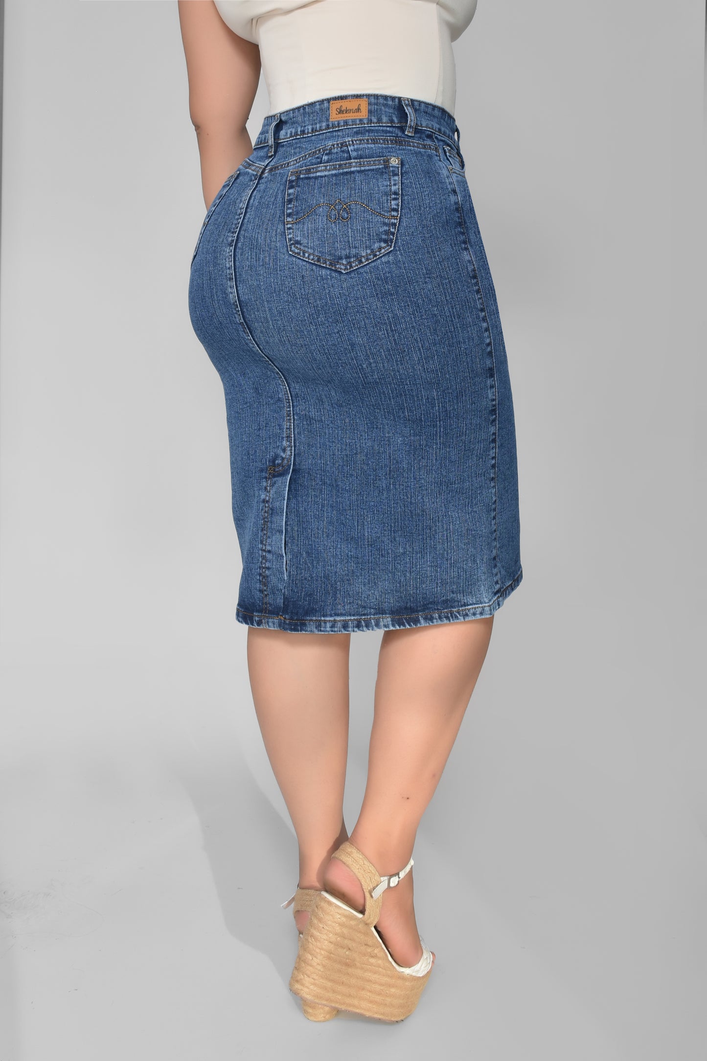 FALDA DAMA DENIM MAXI REF585 CUARZO