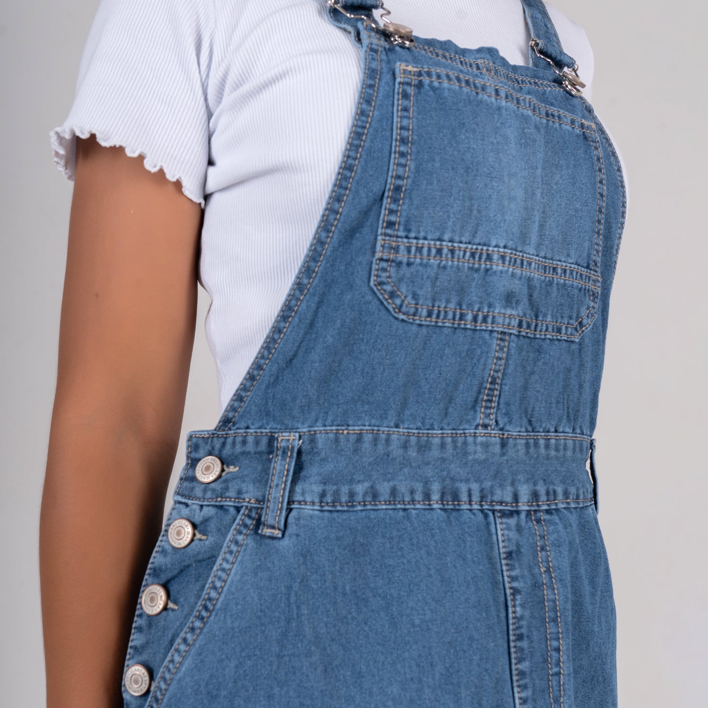 OVEROL FALDA JEANS AZUL REF 323