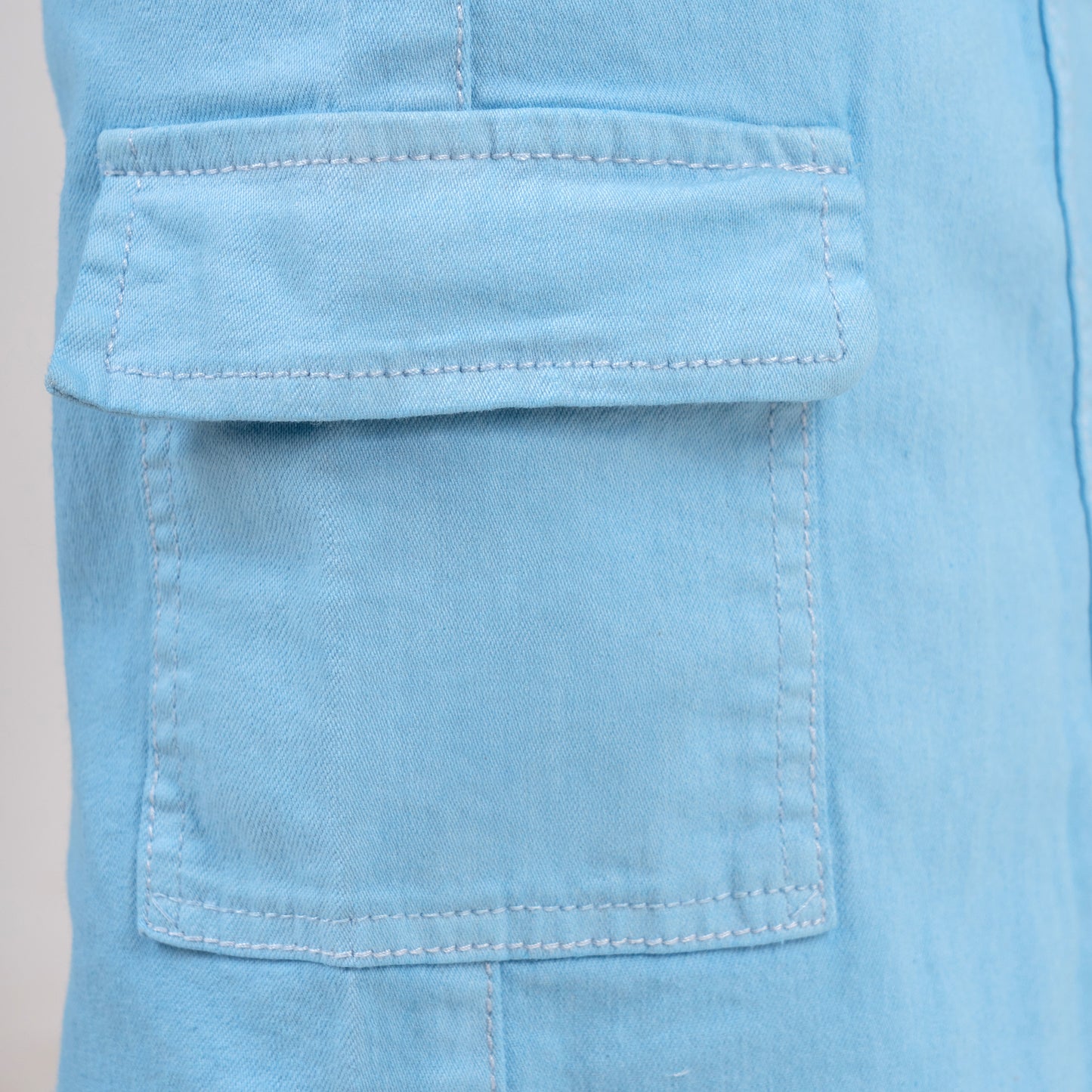 FALDA AZUL CLARO PARA NIÑAS DENIM COLOR REF 504