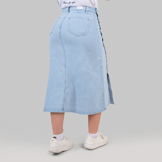 FALDA PARA DAMA DENIM REF 368