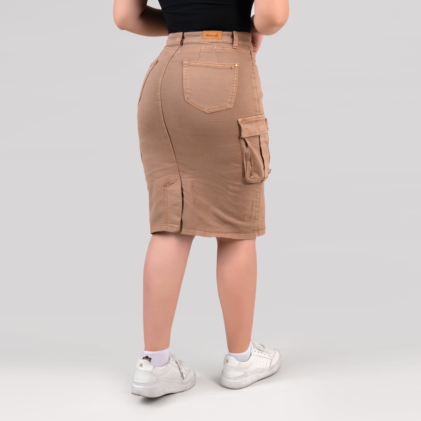 FALDA PARA DAMA DENIM COLOR REF 380