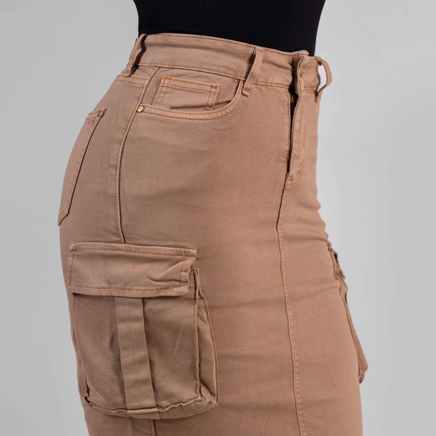 FALDA PARA DAMA DENIM COLOR REF 380