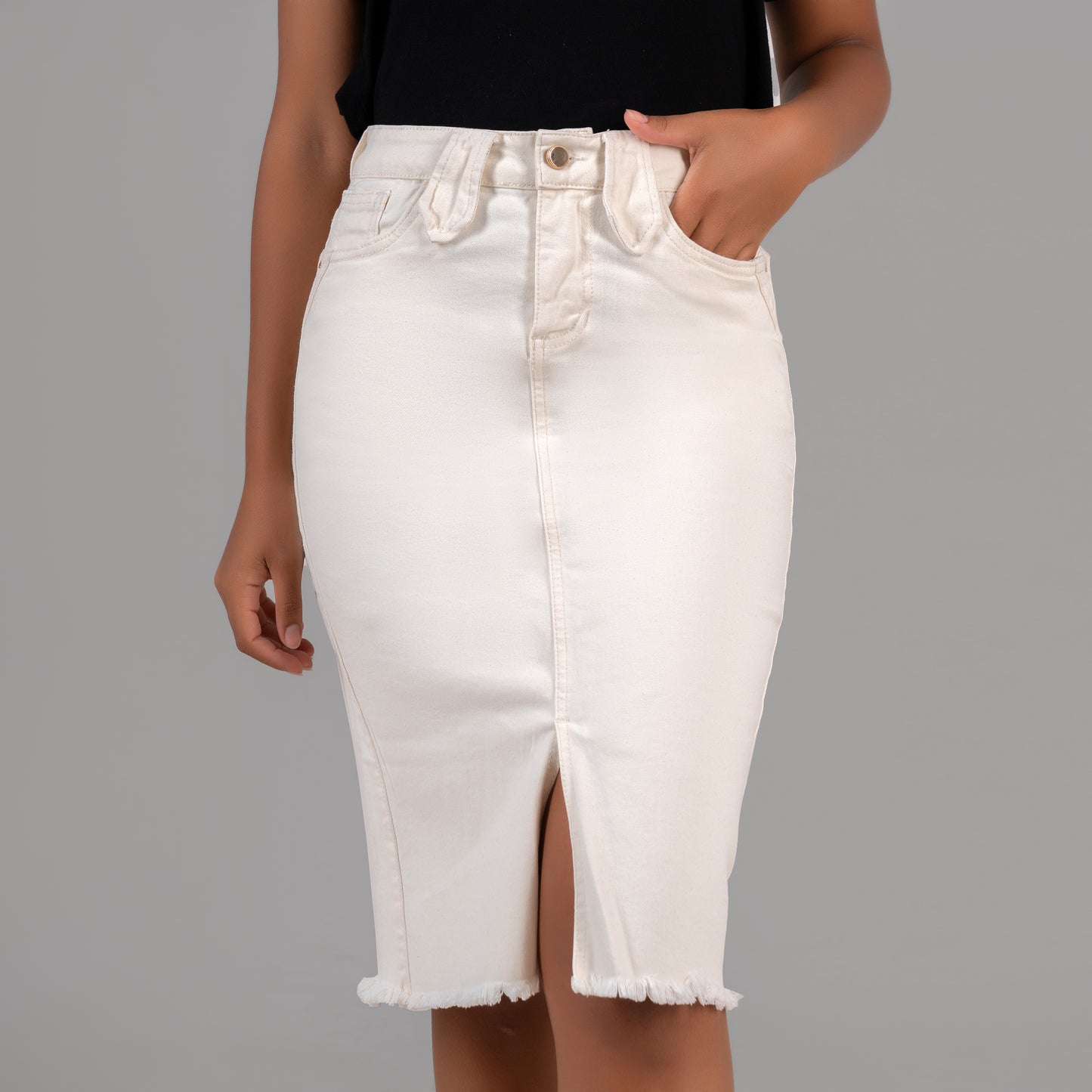 FALDA PARA DAMA DENIM COLOR REF 367
