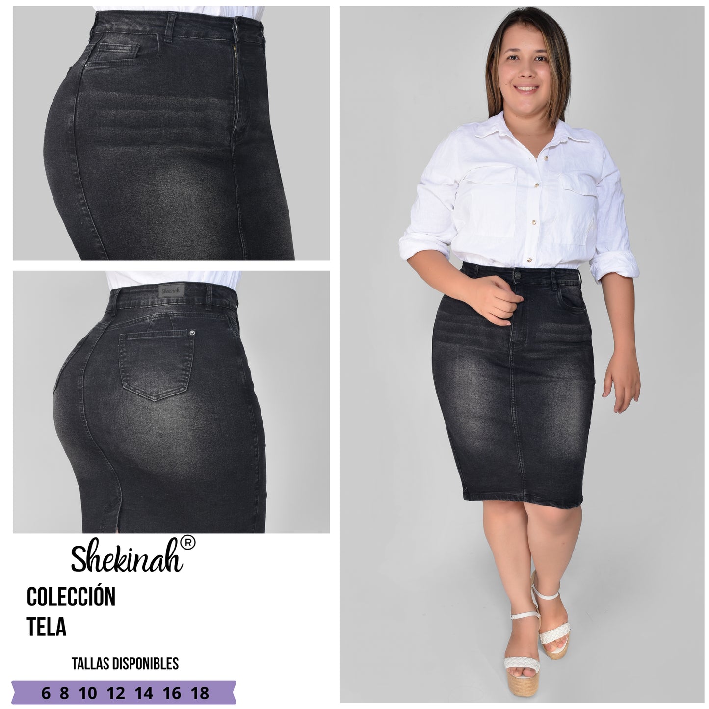 FALDA DAMA COLOR REF571-A CUARZO