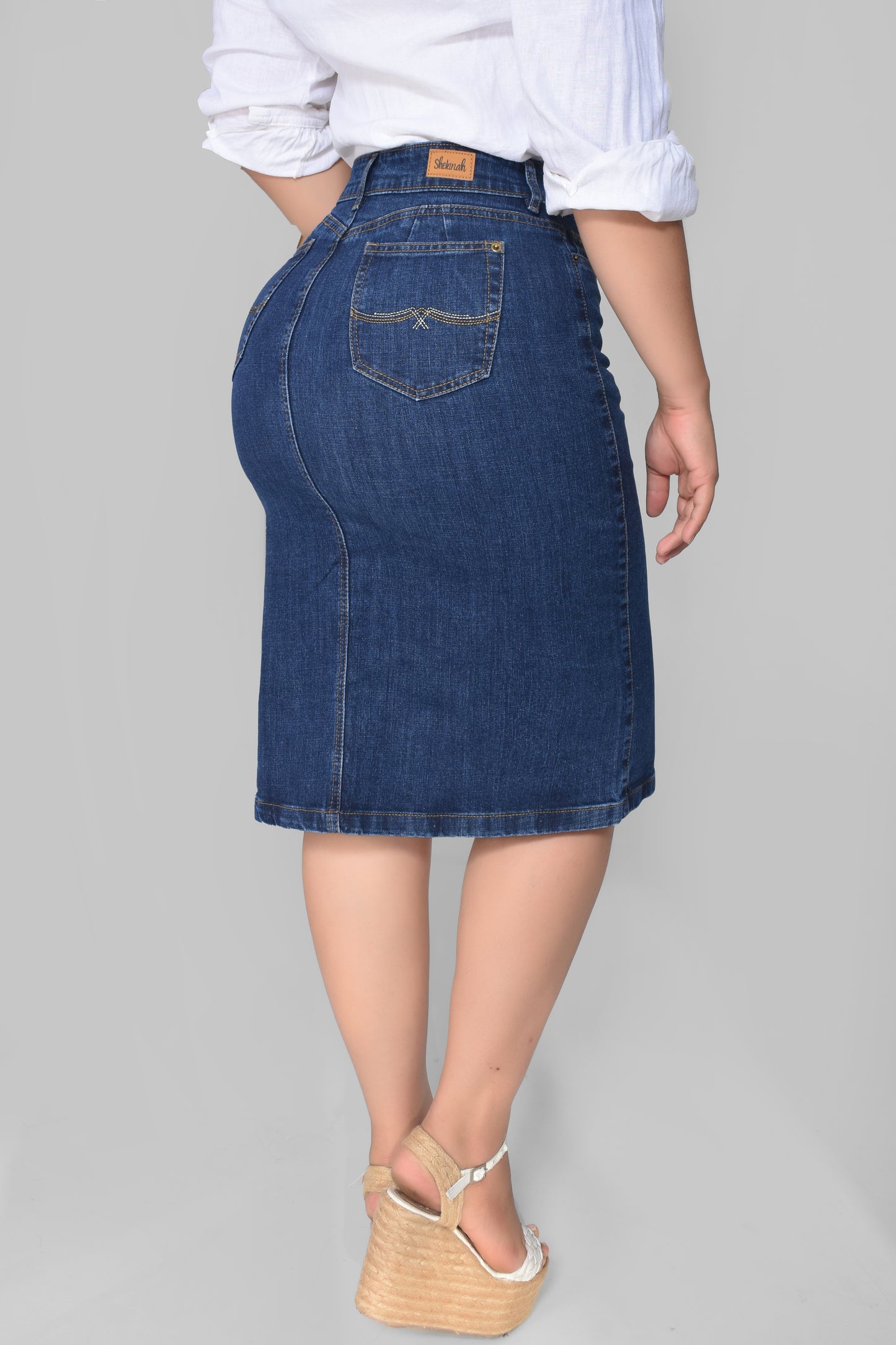 FALDA DAMA DENIM MAXI REF586