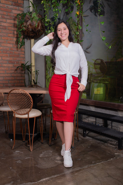 Falda Jeans Mujer