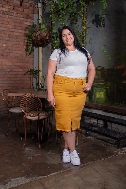 Falda Jeans Mujer