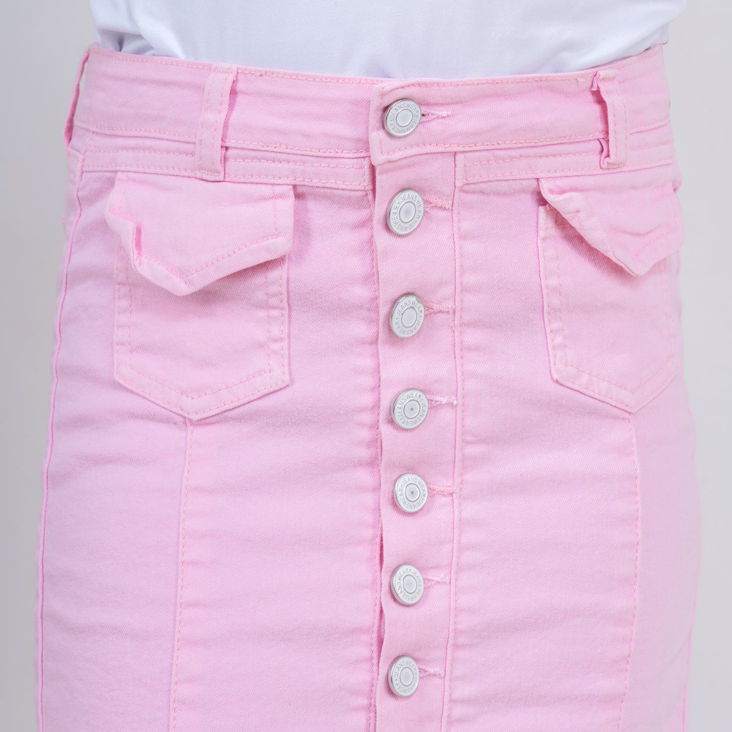 FALDA ROSADA PARA NIÑAS DENIM COLOR REF 511