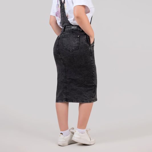 OVEROL FALDA EN DENIM ZIRCON REF 354