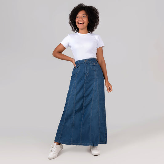 FALDA PARA DAMA DENIM REF 297