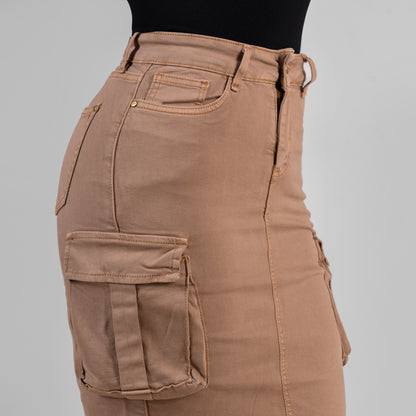 FALDA PARA DAMA DENIM COLOR REF 380