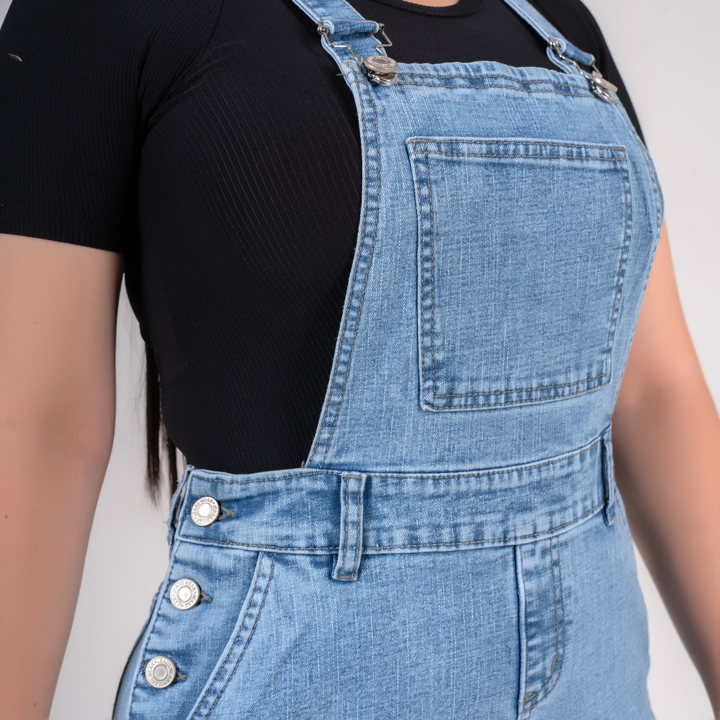 OVEROL FALDA JEANS AZUL REF 346